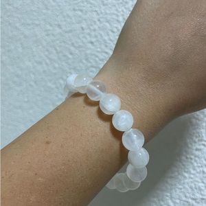 Selenite Crystal Stone Bracelet